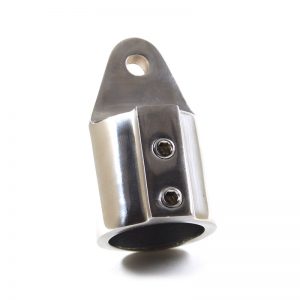 Marine Bow End Cap 2 Screw Stainless Steel