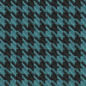 Houndstooth auto seating blue/black